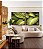 Duo de Quadros Quadrados Planta Folha Verde Claro Vivo Natureza Canvas Moldura - Imagem 4