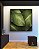 Quadro Quadrado Folhagem Bananeira tropical Verde Natureza Canvas Moldura - Imagem 4
