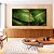 Duo de Quadros Quadrados Folhagem Bananeira tropical Verde Natureza Canvas Moldura - Imagem 1
