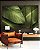 Trio de Quadros Estilizados Folhagem Bananeira tropical Verde Natureza Canvas Moldura - Imagem 4