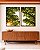 Duo de Quadros Céu Claro Árvore Folhas Verdes Paisagem Natureza Canvas Moldura - Imagem 5