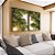 Duo de Quadros Céu Claro Árvore Folhas Verdes Paisagem Natureza Canvas Moldura - Imagem 4