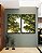 Duo de Quadros Céu Claro Árvore Folhas Verdes Paisagem Natureza Canvas Moldura - Imagem 3