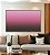 Quadro Horizontal Abstrato Degrade Rosa Vibrante cinza Canvas Moldura - Imagem 2