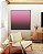 Quadro Quadrado Abstrato Degrade Rosa Vibrante cinza Canvas Moldura - Imagem 5