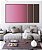 Trio de Quadros Estilizados Abstrato Degrade Rosa Vibrante cinza Canvas Moldura - Imagem 5