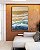 Quadro Vertical Ondas Mar Azul Turquesa Praia Areia Dourada Canvas Moldura - Imagem 5