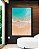 Quadro Vertical Praia Mar Azul Turquesa Iluminado Sol Canvas Moldura - Imagem 1