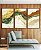 Trio de Quadros Abstrato Amarelo Verde Laranja Ondulações Efeito Pintura Canvas Moldura - Imagem 4