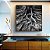 Quadro Quadrado Raízes de Árvore Preto e Branco Natureza Canvas Moldura - Imagem 4