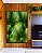 Quadro Vertical Planta Palmeira-Leque Verde Folhagem Natureza Canvas Moldura - Imagem 3