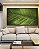 Quadro Horizontal Folha Verde Intenso Textura Natureza Paisagem Canvas Moldura - Imagem 3