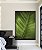 Quadro Vertical Folha Verde Intenso Textura Natureza Paisagem Canvas Moldura - Imagem 2