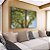 Duo de Quadros Natureza Folhas Verdes Árvore Céu Azul Sol Canvas Moldura - Imagem 4