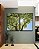Duo de Quadros Natureza Folhas Verdes Árvore Céu Azul Sol Canvas Moldura - Imagem 3