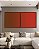 Duo de Quadros Quadrados Abstrato Degradê Bordo Vermelho Vivo Canvas Moldura - Imagem 5