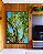 Quadro Vertical Copa de Árvore Folhas Verdes Céu Azul Vivo Natureza Canvas Moldura - Imagem 1