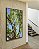 Quadro Vertical Copa de Árvore Folhas Verdes Céu Azul Vivo Natureza Canvas Moldura - Imagem 5