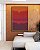 Quadro Vertical Abstrato Cores Vermelho Magenta Arte Canvas Moldura - Imagem 4