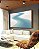 Quadro Horizontal Praia Dunas Areia Branca Água Turquesa Canvas Moldura - Imagem 2