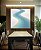 Quadro Quadrado Praia Dunas Areia Branca Água Turquesa Canvas Moldura - Imagem 4