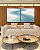 Duo de Quadros Quadrados Praia Dunas Areia Branca Água Turquesa Canvas Moldura - Imagem 1