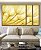 Trio de Quadros Estilizados Dente de Leão Planta Flor Reflexos do Sol Natureza Paisagem Canvas Moldura - Imagem 5