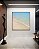 Quadro Quadrado Praia Tropical Água Cristalina Calmaria Mar Azul Canvas Moldura - Imagem 3