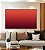 Quadro Horizontal Abstrato Degradê Vinho Vermelho Tijolo Canvas Moldura - Imagem 3