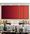 Trio de Quadros Estilizados Abstrato Degradê Vinho Vermelho Tijolo Canvas Moldura - Imagem 5