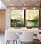 Duo de Quadros Paisagem Abstrata Verde Dourado Luz Canvas Moldura - Imagem 2