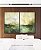 Duo de Quadros Paisagem Abstrata Verde Dourado Luz Canvas Moldura - Imagem 3