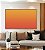 Quadro Horizontal Abstrato Degradê Coral Laranja Tangerina Canvas Moldura - Imagem 3
