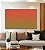 Quadro Horizontal Abstrato Degrade Laranja Verde Oliva Canvas Moldura - Imagem 3