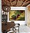 Duo de Quadros Abstrato Amarelo Ouro Verde Vermelho Bordô Canvas Moldura - Imagem 5