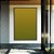 Quadro Vertical Abstrato Degradê Amarelo Mostarda Verde Oliva Canvas Moldura - Imagem 1