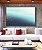 Quadro Horizontal Mar Azul Turquesa Cristalino Natureza Canvas Moldura - Imagem 2