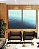 Duo de Quadros Mar Azul Turquesa Cristalino Natureza Canvas Moldura - Imagem 1