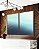 Duo de Quadros Mar Azul Turquesa Cristalino Natureza Canvas Moldura - Imagem 3