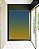 Quadro Vertical Abstrato Degrade Azul Petróleo Verde Amarelo Canvas Moldura - Imagem 3