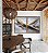 Duo de Quadros Abstrato Cinza Prateado Dourado Marrom Ondas Pouring Canvas Moldura - Imagem 5