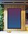 Quadro Vertical Abstrato Degradê Roxo Rosa Violeta Azul Marinho Canvas Moldura - Imagem 4