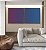 Duo de Quadros Quadrados Abstrato Degradê Roxo Rosa Violeta Azul Marinho Canvas Moldura - Imagem 3