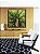 Quadro Quadrado Paisagem Árvore Folhas Verdes Floresta Natureza Canvas Moldura - Imagem 2