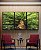 Trio de Quadros Paisagem Árvore Folhas Verdes Floresta Natureza Canvas Moldura - Imagem 5