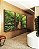 Trio de Quadros Paisagem Árvore Folhas Verdes Floresta Natureza Canvas Moldura - Imagem 1