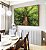 Duo de Quadros Paisagem Árvore Folhas Verdes Floresta Natureza Canvas Moldura - Imagem 5