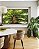 Quadro Horizontal Paisagem Árvore Folhas Verdes Floresta Natureza Céu Azul Canvas Moldura - Imagem 3