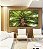 Quadro Horizontal Paisagem Árvore Folhas Verdes Floresta Natureza Céu Azul Canvas Moldura - Imagem 1