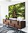 Duo de Quadros Paisagem Árvore Folhas Verdes Floresta Natureza Céu Azul Canvas Moldura - Imagem 1